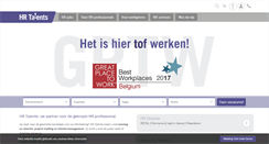 Desktop Screenshot of hrtalents.be