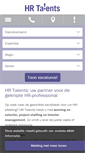 Mobile Screenshot of hrtalents.be